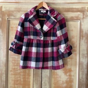 Girls 3/4 sleeve coat
